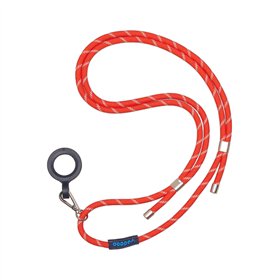 Fita para Garrafa Dopper Ajustável Silver Red