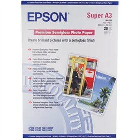 Papel 245g A3 InkJet Foto Semi-Glossy 20 Folhas