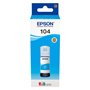 Tinteiro Epson 104 Azul C13T00P240 70ml 7500 Pág.
