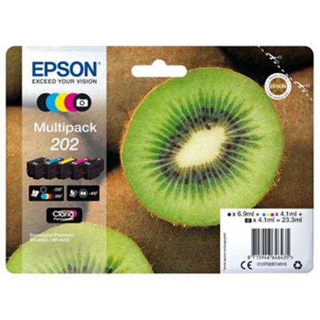 Pack Tinteiros Epson 202 5 Cores C13T02E74010