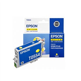 Tinteiro Epson T0554 Amarelo C13T05544020 8ml