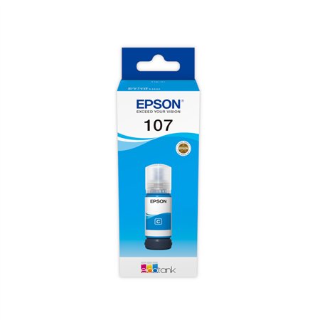 Tinteiro Epson 107 Azul C13T09B240 70ml 7200 Pág.