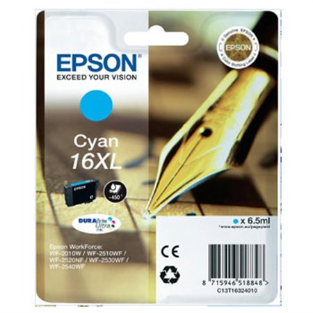Tinteiro Epson 16XL Azul C13T16324010 6,5ml
