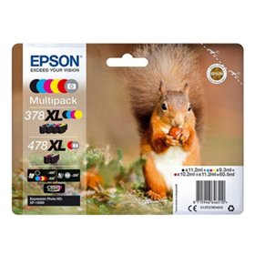 Pack Tinteiros Epson 378XL / 478XL 6 Cores C13T379D4010