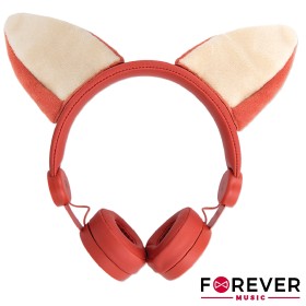 Auscultadores Stereo C/ Fios Raposa Forever