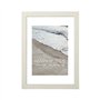 Moldura Madeira 10x15cm Waves Castanho