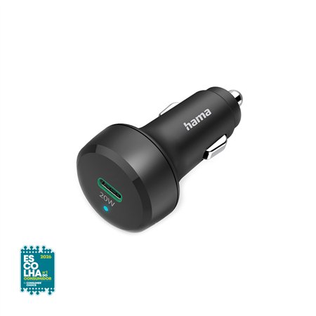 Carregador Isqueiro Auto USB-C PD/QC 20W