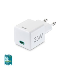 Carregador USB-C PD/QC 25W Rápido Mini-charger Branco