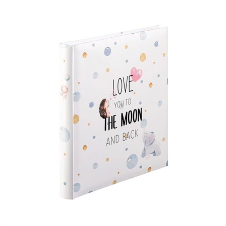 Álbum Fotos 29x32cm 60 Folhas Book to the Moon