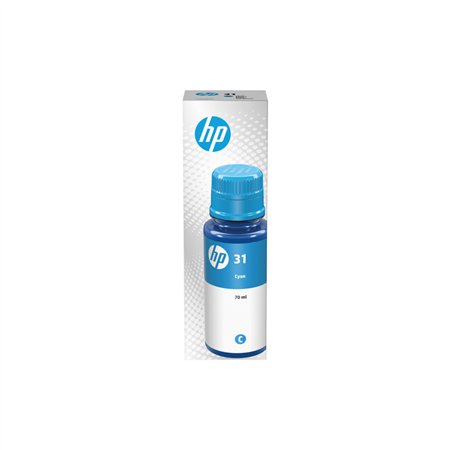 Tinteiro HP 31 Azul 1VU26A 70ml 8000 Pág.