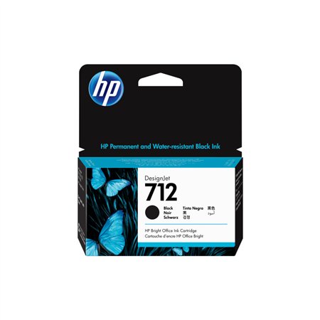 Tinteiro HP 712 Preto 3ED70A 38ml