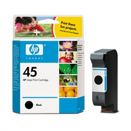 Tinteiro HP 45 Preto 51645A 42ml 930 Pág.