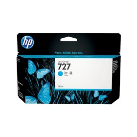 Tinteiro HP 727 Azul B3P19A 130ml