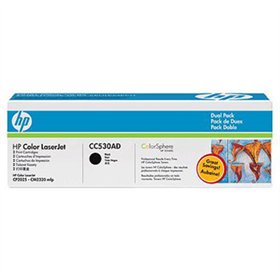 Pack Toners HP 304A Preto CC530AD 3500 Pág. 2un