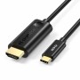 Cabo Hdmi Macho / Usb-C Macho Preto 4K 1.8M