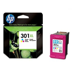 Tinteiro HP 301XL Cor CH564EE 6ml 330 Pág.