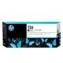 Tinteiro HP 728 Preto Matte F9J68A 300ml