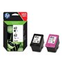 Pack Tinteiros HP 62 Preto/Cor N9J71AE
