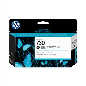Tinteiro HP 730 Preto Foto P2V67A 130ml