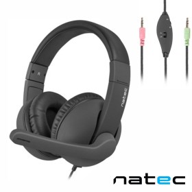 Auscultadores Stereo C/ Microfone Natec
