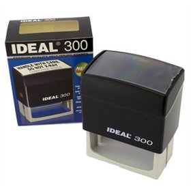 Carimbo 39x77mm IDEAL Autotintavel Mod 300  Preto