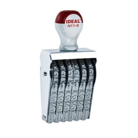 Numerador Ideal 6 Rodas 11mm