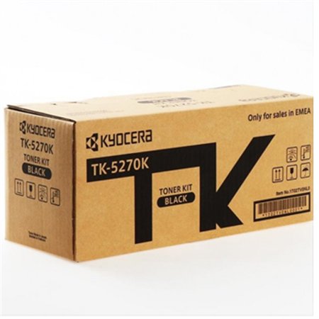 Toner Kyocera TK-5270K Preto 1T02TV0NL0 8000 Pág.