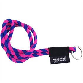 Fita Multiusos Pescoço Tube Long Azul/Rosa ø8x47cm