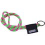 Fita Multiusos Pescoço Tube Long Verde/Rosa ø8x47cm