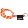 Fita Multiusos Pescoço Tube Long Amarelo/Rosa ø8x47cm