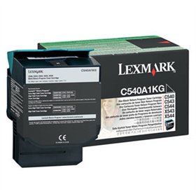 Toner LEXMARK Retorno Preto C540A1KG 1000 Pág.
