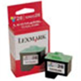 Tinteiro LEXMARK 26 Preto 10N0026 275 Pág.