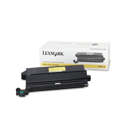 Toner LEXMARK Amarelo 12N0770 14000 Pág.