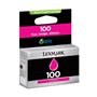 Tinteiro LEXMARK Retorno 100 Magenta 14N0901E 200 Pág.