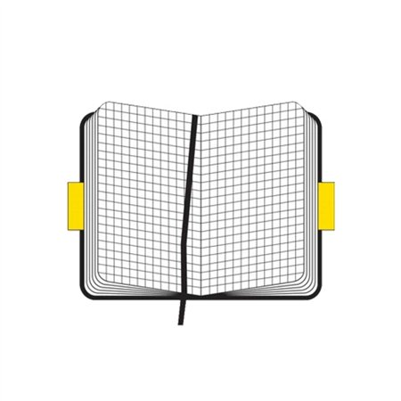 Bloco Notas de Bolso Quadri. Moleskine Clássico Vermelho