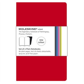 Volant de Bolso Liso Moleskine Vermelho 2un
