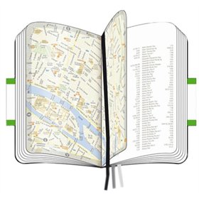 Bloco Notas Mapa Cidade de Lisboa Moleskine Clássico