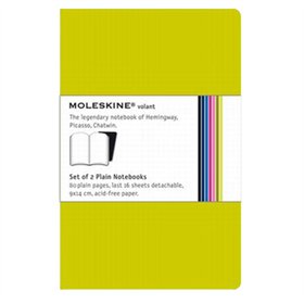 Volant Liso Moleskine Verde Claro 2un
