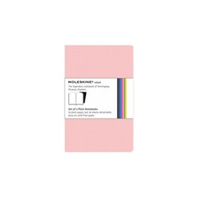 Volant de Bolso Pautado Moleskine Rosa 2un