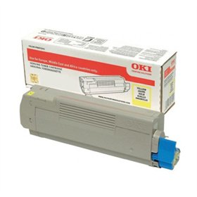 Toner OKI Amarelo 46490605 6000 Pág.