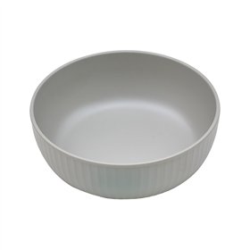 Tigela 17x6cm Melamina Redonda AQUA GREY 1un