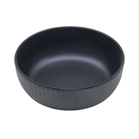 Tigela 17x6cm Melamina Redonda AQUA BLACK 1un