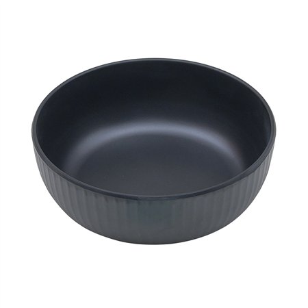 Tigela 17x6cm Melamina Redonda AQUA BLACK 1un
