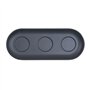 Travessa Molheiras 27x11x1.75cm Melamina AQUA BLACK 1un
