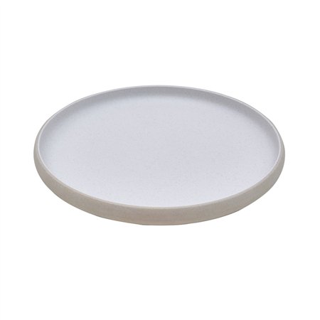 Prato 27x2.5cm Melamina Redondo MICHELIN SAND/WHITE 1un