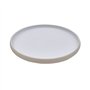 Prato 27x2.5cm Melamina Redondo MICHELIN SAND/WHITE 1un