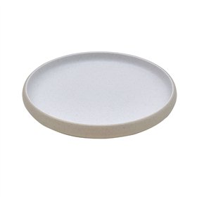 Prato 22x2.5cm Melamina Redondo MICHELIN SAND/WHITE 1un