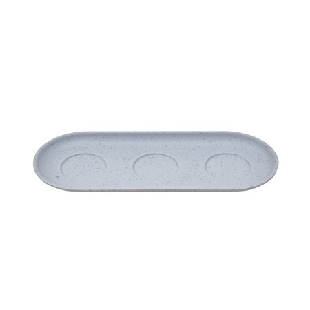 Travessa Molheiras 27x11x1.75cm Melamina MICHELIN GREY 1un