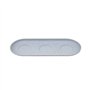 Travessa Molheiras 27x11x1.75cm Melamina MICHELIN GREY 1un