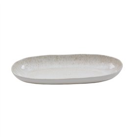 Travessa 38.4x18.4x4cm Melamina Oval AURORA BRILLO 1un